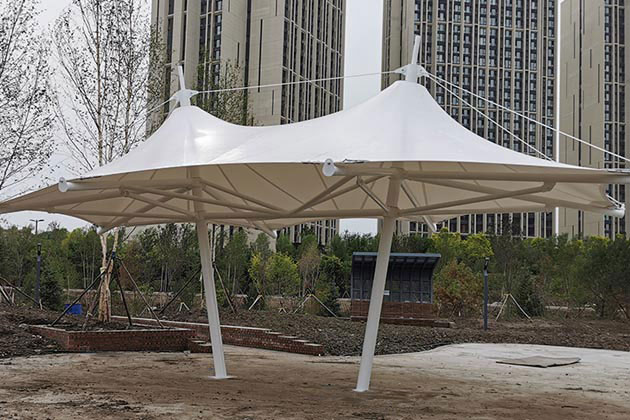 哈爾濱張拉膜廠家：專業(yè)制作遮陽設施張拉膜建筑